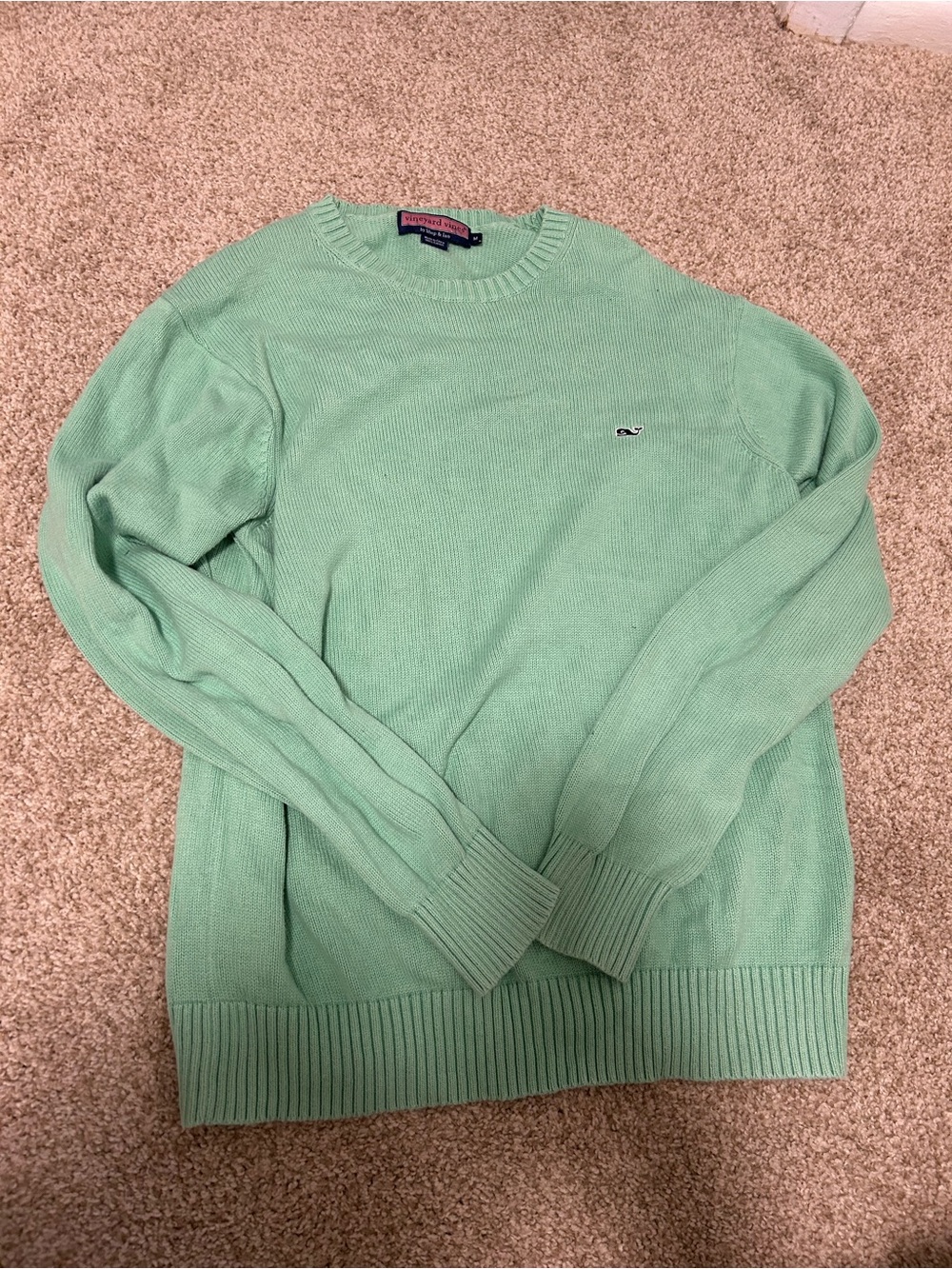 Vineyard Vines Men’s Mint Green Crewneck Sweater